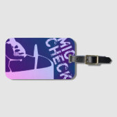 ÉTIQUETTE À BAGAGE HIP HOP (Devant Horizontal)