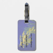 Étiquette À Bagage Hippocampe (Dos Vertical)