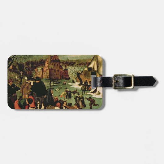 Étiquette À Bagage Hiver (Devant horizontal)