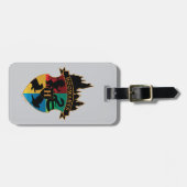 Étiquette À Bagage HoGWARTS™ Castle Crest House Insigne de fierté (Devant horizontal)