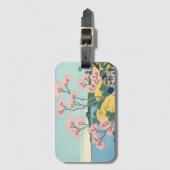 Étiquette À Bagage Hokusai Fuji de Gotenyama sur le Tōkaidō (Devant Vertical)