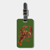 Étiquette À Bagage Homard (Devant Vertical)