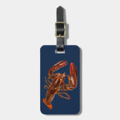 Étiquette À Bagage Homard (Devant Vertical)