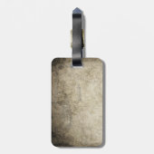 Étiquette À Bagage Home is the anchor drops (Dos Vertical)