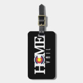 Étiquette À Bagage HOME Vail Colorado (Devant Vertical)