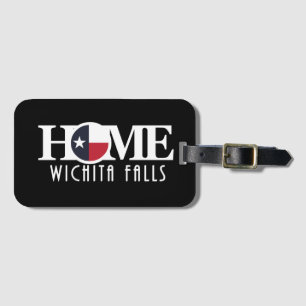 Étiquette À Bagage HOME Wichita Falls Texas