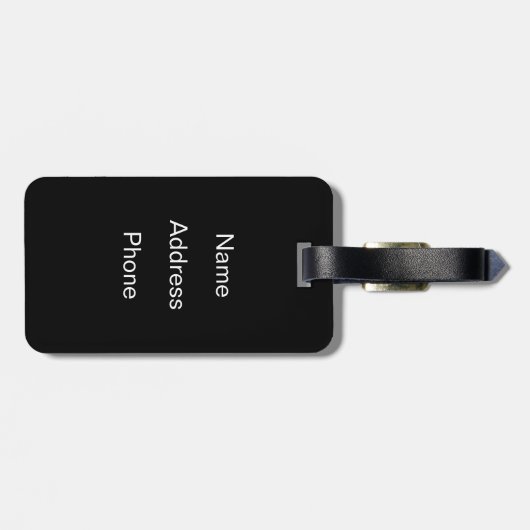 Étiquette À Bagage Homecoming G.I. (Dos horizontal)