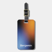 Étiquette À Bagage Hommes contemporains à la mode (Devant Vertical)