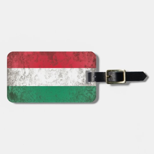 Étiquette À Bagage Hongrie (Devant horizontal)