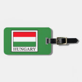 Étiquette À Bagage Hongrie (Devant horizontal)