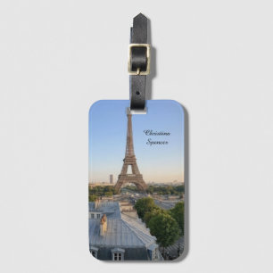 Étiquette À Bagage Horizon personnalisé de la ville de Paris