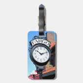 Étiquette À Bagage Horloge du fret (Dos Vertical)