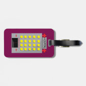 Étiquette À Bagage Hospital Building Emergency Entrance (Dos horizontal)