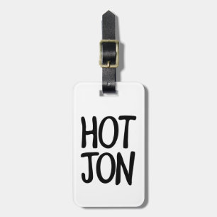 ÉTIQUETTE À BAGAGE HOT JON