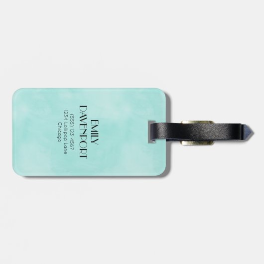 Étiquette À Bagage Hot rose Stiletto High Heel Chaussure Chic (Dos horizontal)