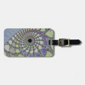 Étiquette À Bagage Housse Pour Ordinateur Portable Fractale texture v (Devant horizontal)