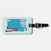 Étiquette À Bagage Howard | Le garçon de maman (Devant horizontal)