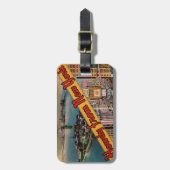 Étiquette À Bagage Howdy de New York (Devant Vertical)