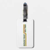 Étiquette À Bagage Hudson Valley Rail Trail New York (Dos Vertical)