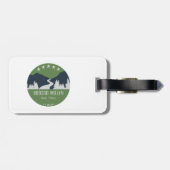 Étiquette À Bagage Hudson Valley Rail Trail New York (Dos horizontal)