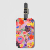 Étiquette À Bagage Huiles de fleurs (Devant Vertical)