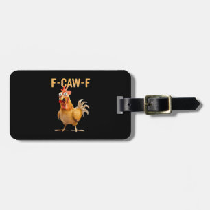 Étiquette À Bagage Humour gothique drôle Style Corbeau F Croassement