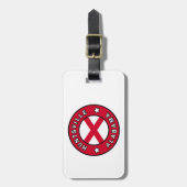 Étiquette À Bagage Huntsville Alabama (Devant Vertical)