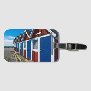 Étiquette À Bagage Huttes 3 de plage