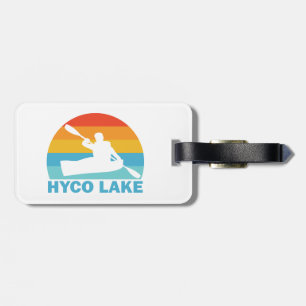Étiquette À Bagage Hyco Lake Caroline du Nord Kayak
