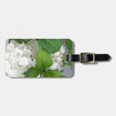 Étiquette À Bagage Hydrangea Flower Green White Nature Jardin Plantes (Devant horizontal)