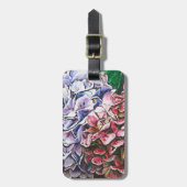 Étiquette À Bagage Hydrangée 2010 (Devant Vertical)