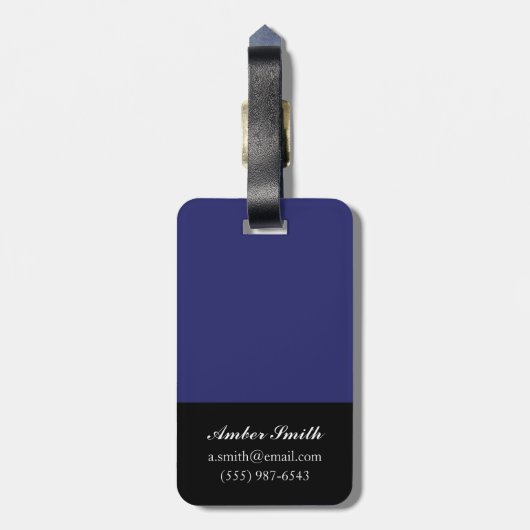 Étiquette À Bagage Hydrangée 2010 (Dos Vertical)