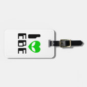 Étiquette À Bagage I Alien Heart EBE (Devant horizontal)