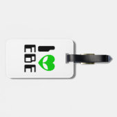 Étiquette À Bagage I Alien Heart EBE (Dos horizontal)