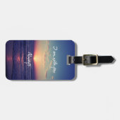 Étiquette À Bagage I au Bible (Devant horizontal)