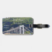 Étiquette À Bagage I coeur Budapest (Dos horizontal)