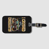 Étiquette À Bagage I Crushed Kindergarten Monster Truck Graduation (Devant Horizontal)