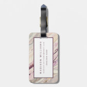 Étiquette À Bagage I débordant (Dos Vertical)