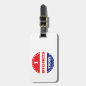 Étiquette À Bagage I Kitesurfed Aujourd'hui (Devant Vertical)