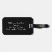 Étiquette À Bagage I Love Burpees, Fitness (Dos horizontal)