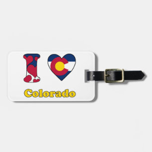 Étiquette À Bagage I love Colorado