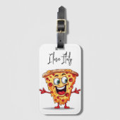 Étiquette À Bagage I love Italy (Devant Vertical)