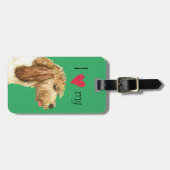 Étiquette À Bagage I Love my GBGV (Devant horizontal)