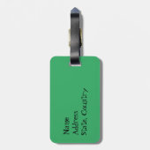 Étiquette À Bagage I Love my GBGV (Dos Vertical)