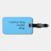 Étiquette À Bagage I Love my Pembroke Welsh Corgi (Dos horizontal)