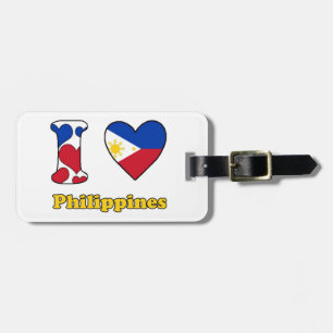 Étiquette À Bagage I Love Philippines