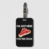 Étiquette À Bagage I Love Steak Cadeau Ribeye House (Devant Vertical)