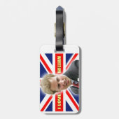 Étiquette À Bagage I Love William (Dos Vertical)