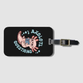 Étiquette À Bagage I Questions Axolotl (Devant Horizontal)