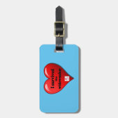 Étiquette À Bagage I Survived the widowmaker (Devant Vertical)